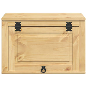 vidaXL Armoire SKI marron miel 60 x 32 x 40 cm Pin massif