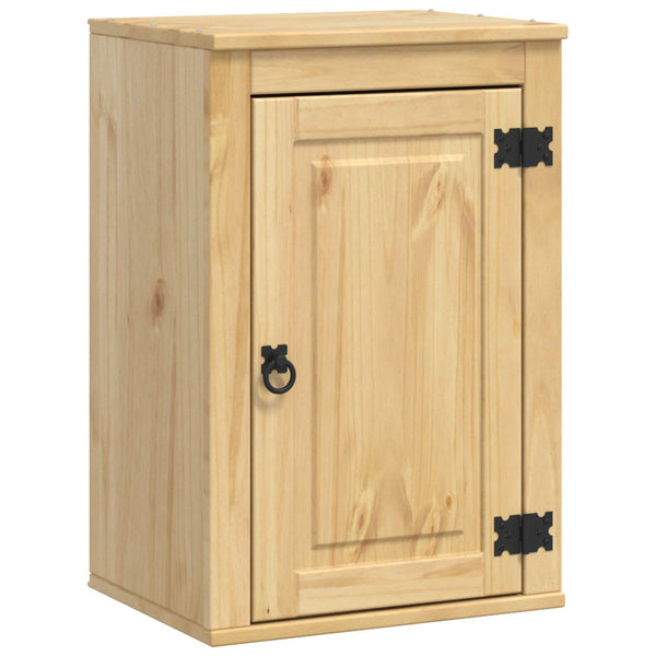 vidaXL Armoire SKI Marron Miel 40 x 32 x 60 cm Bois de Pin Massif
