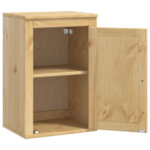 vidaXL Armoire SKI Marron Miel 40 x 32 x 60 cm Bois de Pin Massif