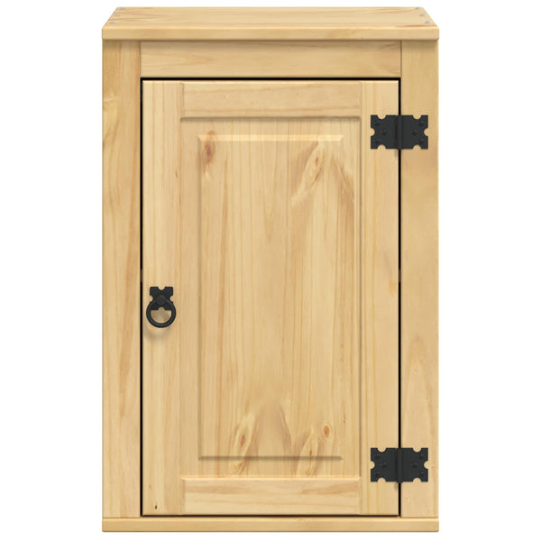 vidaXL Armoire SKI Marron Miel 40 x 32 x 60 cm Bois de Pin Massif