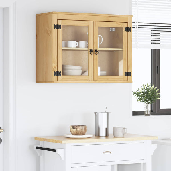 Kiefer Schrank Honigbraun 80x32x60cm