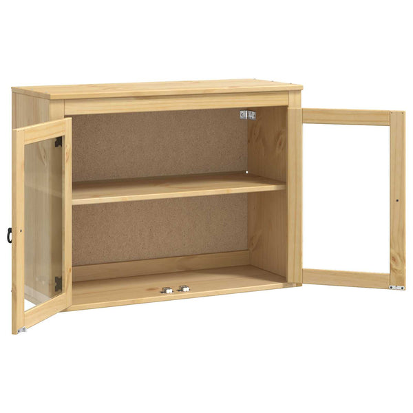 Kiefer Schrank Honigbraun 80x32x60cm