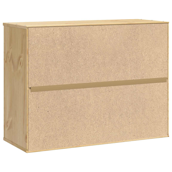 Kiefer Schrank Honigbraun 80x32x60cm