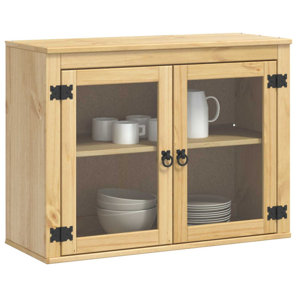 Kiefer Schrank Honigbraun 80x32x60cm