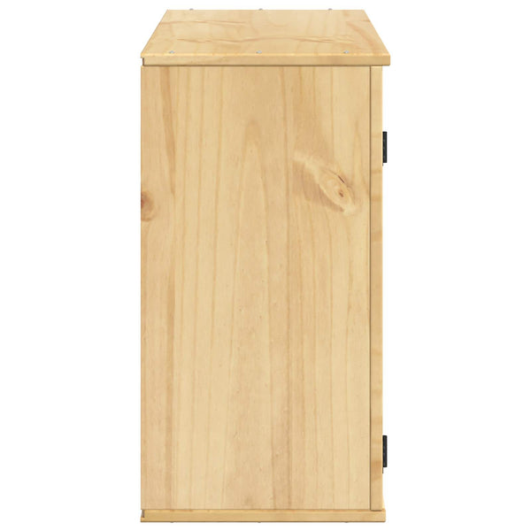 Kiefer Schrank Honigbraun 80x32x60cm