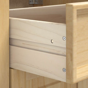Kiefernholz Schrank Honigbraun 40x46x81cm
