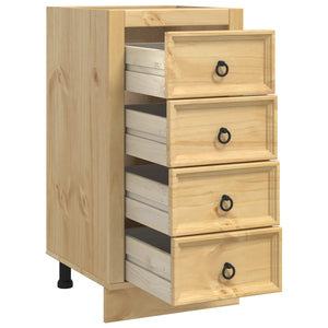 Kiefernholz Schrank Honigbraun 40x46x81cm