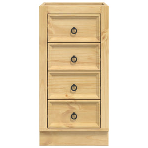 Kiefernholz Schrank Honigbraun 40x46x81cm