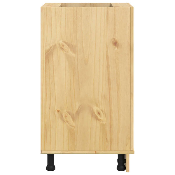 Kiefernholz Schrank Honigbraun 40x46x81cm