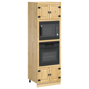 Kiefer Massivholz Schrank Honigbraun
