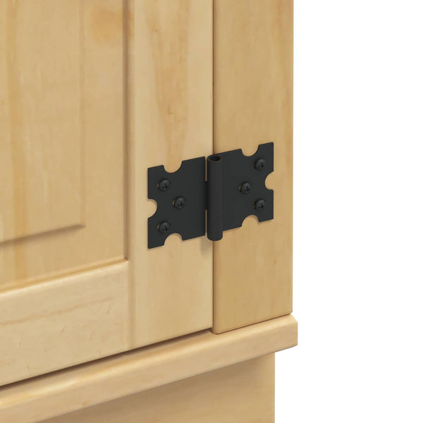 Honigbrauner Kiefernholz Schrank 80x80x81cm
