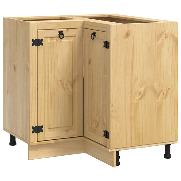 Honigbrauner Kiefernholz Schrank 80x80x81cm