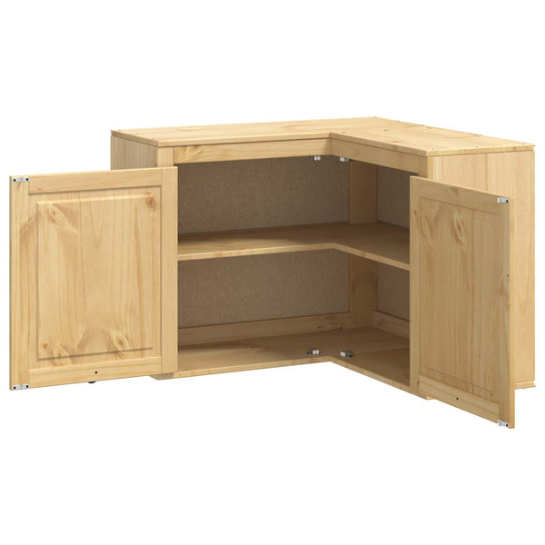 Kiefer Schrank Honigbraun 80x80x60cm