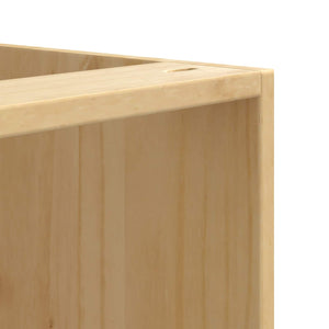 Kiefernholz Schrank Honigbraun 60x46x81cm