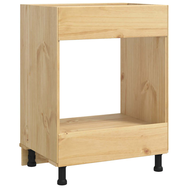 Kiefernholz Schrank Honigbraun 60x46x81cm