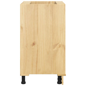 Kiefernholz Schrank Honigbraun 60x46x81cm