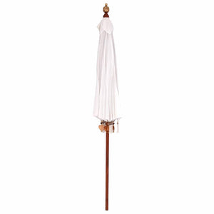Balinesischer Sonnenschirm Creme 220cm