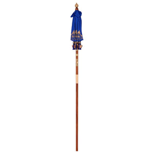 Balinesischer Sonnenschirm Blau 260cm