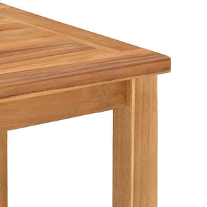 Couchtisch Teakholz 45x45 cm
