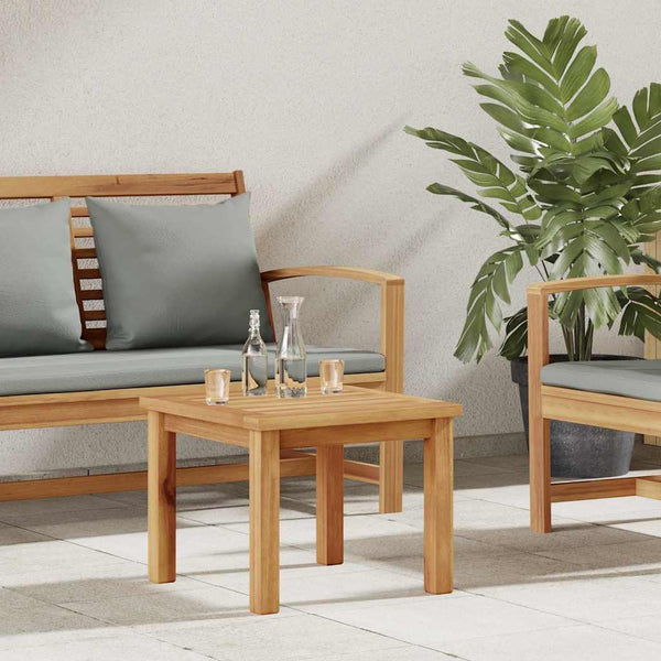 Couchtisch Teakholz 45x45 cm