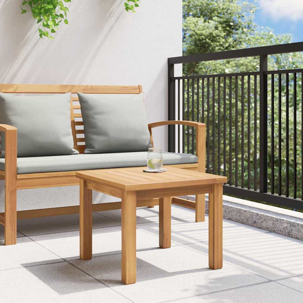 Couchtisch Teakholz 45x45 cm