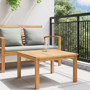 Couchtisch Braun 60x60 cm Teak Massivholz