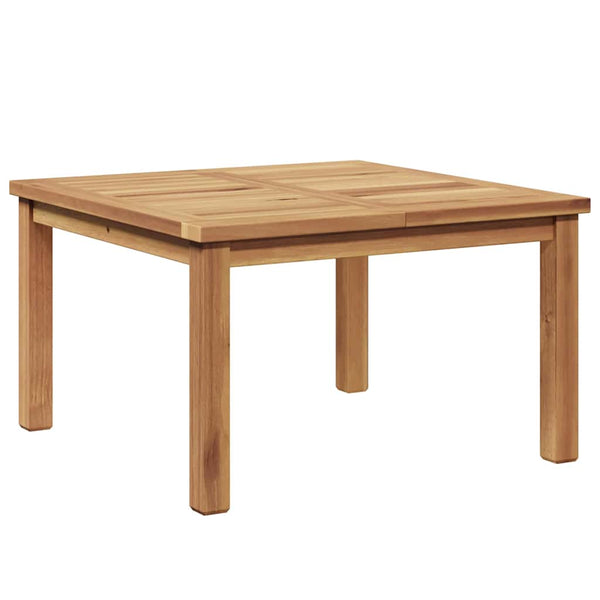 Couchtisch Braun 60x60 cm Teak Massivholz