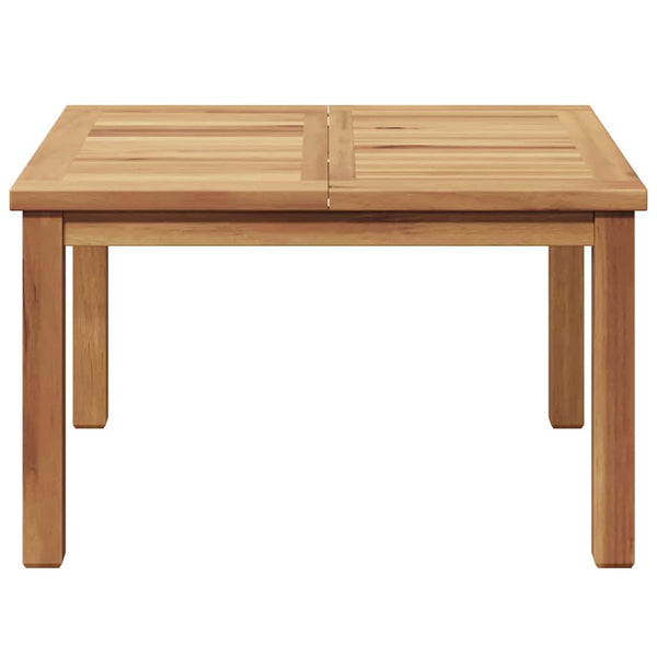 Couchtisch Braun 60x60 cm Teak Massivholz