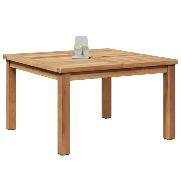 Couchtisch Braun 60x60 cm Teak Massivholz