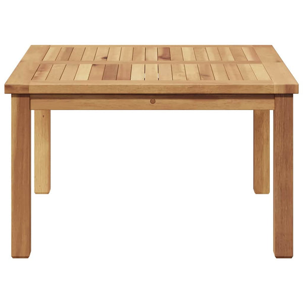 Couchtisch Braun 60x60 cm Teak Massivholz