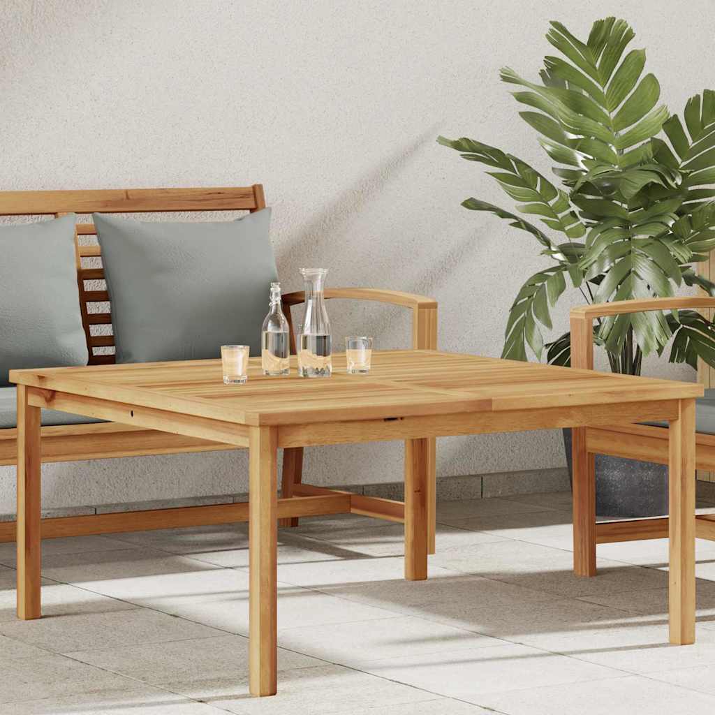 Couchtisch Braun Teak 110x110 cm