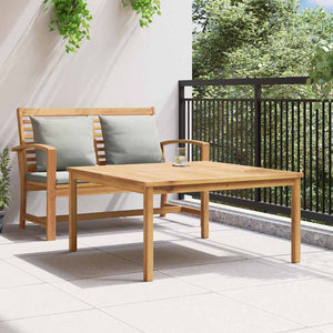 Couchtisch Braun Teak 110x110 cm