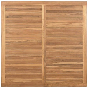 Couchtisch Braun Teak 110x110 cm