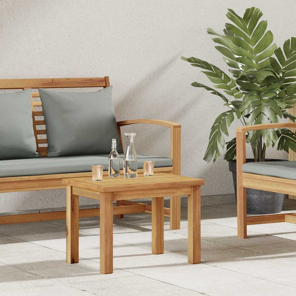 Couchtisch Teakholz 50x35x36 cm