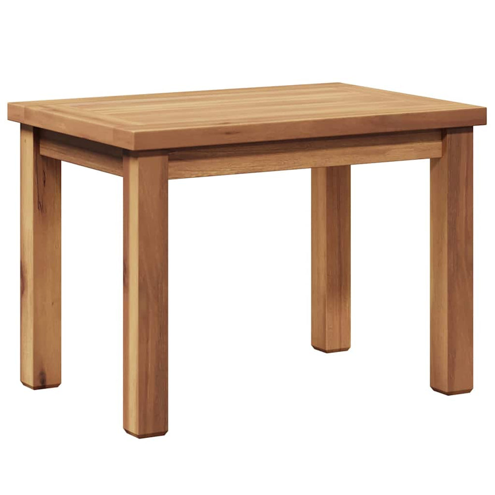 vidaXL Coffee Table Brown 50 x 35 x 36 cm Solid Teak Wood