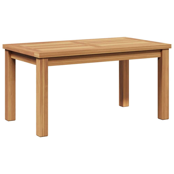 Couchtisch Braun Teak Massivholz 70x40 cm
