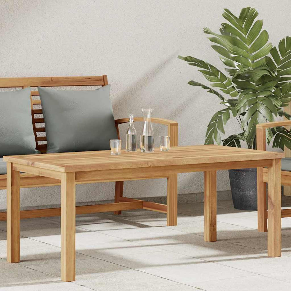vidaXL Coffee Table Brown 110 x 55 x 45 cm Solid Teak Wood