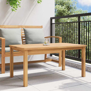 Couchtisch Teakholz 110x55 cm