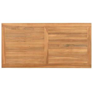 Couchtisch Teakholz 110x55 cm