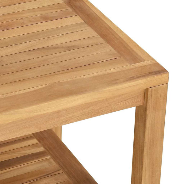 Couchtisch Teakholz 60x60 Braun