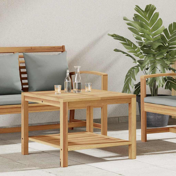 Couchtisch Teakholz 60x60 Braun
