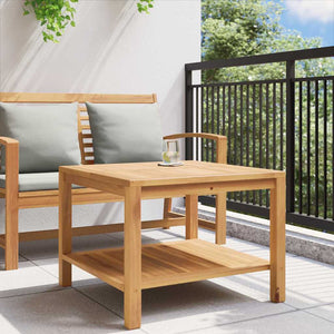 Couchtisch Teakholz 60x60 Braun