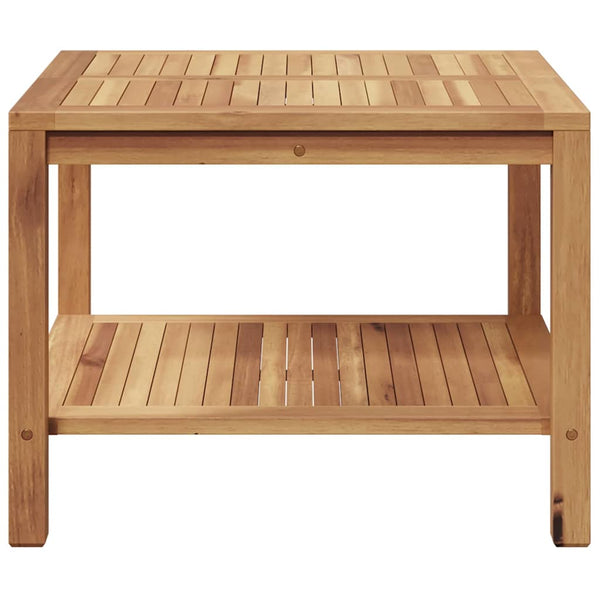 Couchtisch Teakholz 60x60 Braun