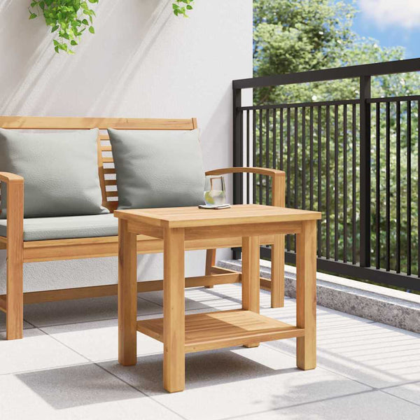 Couchtisch Teakholz Braun 50x35x45cm