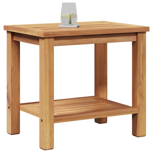 Couchtisch Teakholz Braun 50x35x45cm