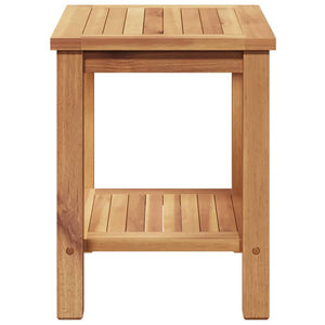 Couchtisch Teakholz Braun 50x35x45cm