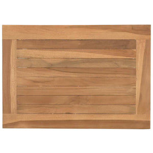 Couchtisch Teakholz Braun 50x35x45cm