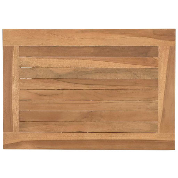 Couchtisch Teakholz Braun 50x35x45cm
