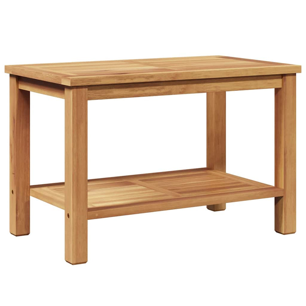 Couchtisch Teakholz Braun 70x40x45cm