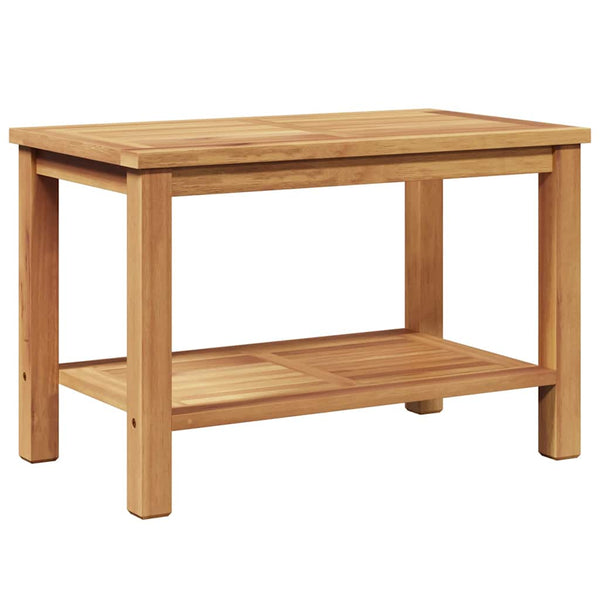 Couchtisch Teakholz Braun 70x40x45cm